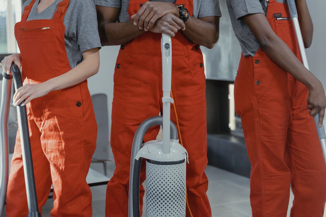 R&J Janitorial professional cleaning team